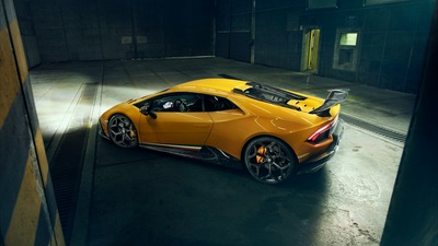 Суперкар Lamborghini Huracan 4k