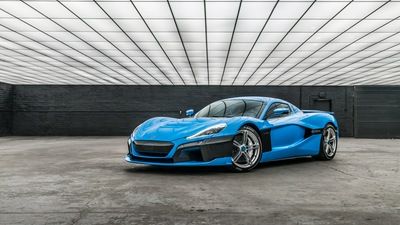 2018 Rimac C двумя Калифорнийскими выпусками Спереди