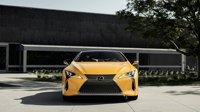 Концепт Lexus LC 500 Inspiration 2019 спереди