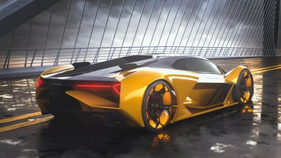 Lamborghini Terzo Millennio 4k 2019