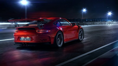 PORSCHE GT3 RS CGI сзади