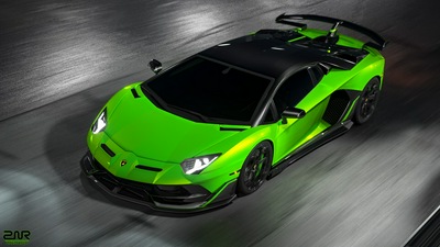 2019 Lamborghini Aventador SVJ 4k