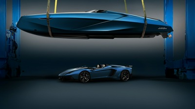 Концепция яхты Lamborghini Armare