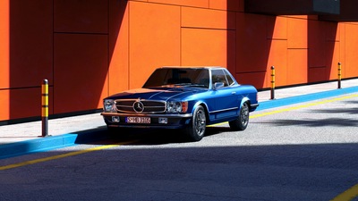 Mercedes Benz SL R107