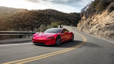 Tesla Roadster Самый быстрый электромобиль