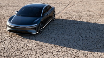 Прототип Lucid Air Launch Edition 2018 4k