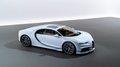 Bugatti Chiron Sky View 2018 4k