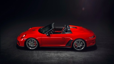 Porsche 911 Speedster Concept II 2018 Вид сбоку