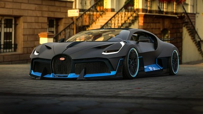 Bugatti Divo 2018 Арт