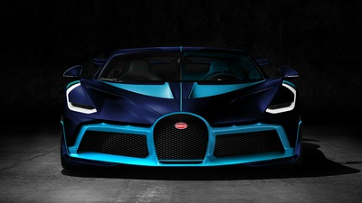 Светло- и Темно-Синий Bugatti Divo