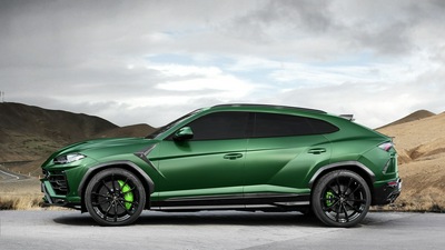 Топкар Lamborghini Urus 2018 Вид сбоку