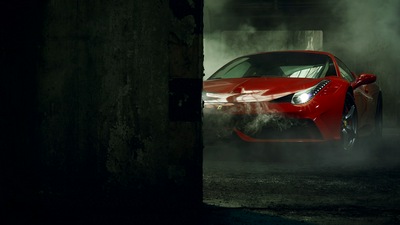 Ferrari 458 спереди