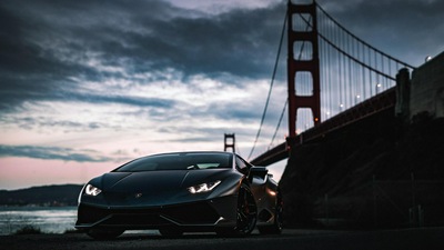 Lamborghini Huracan Мост Золотые ворота