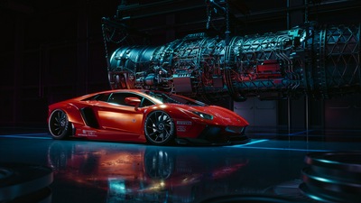 LB Aventador CGI