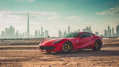 Ferrari 812 сверхбыстрый 4k