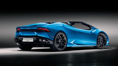 Lamborghini Huracan Spyder Кабриолет сзади