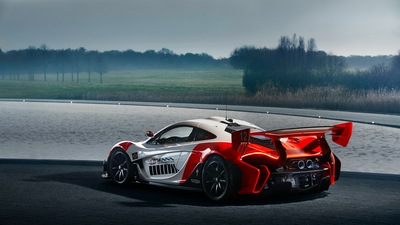 McLaren MSO P1 GTR Айртон Сенна 2018 сзади