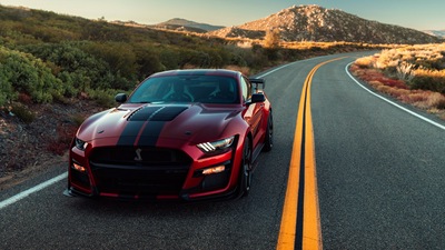 2020 Ford Mustang Shelby GT500 4k