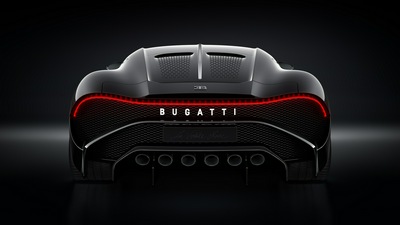 Bugatti La Voiture Noire 2019 Сзади