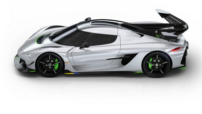 Koenigsegg Jesko 2019 Вид сбоку