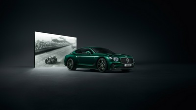 Bentley Continental GT Номер 9 Издание 2019 4k