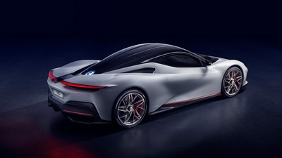 Pininfarina Battista 2019 Вид сзади