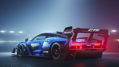 2019 McLaren Senna GTR сзади