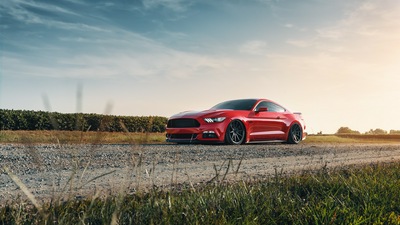 Ford Mustang GT Красный