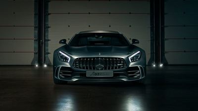 Черный Mercedes Benz Amg GT HD