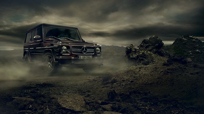 Коричневый Mercedes Benz G Класса