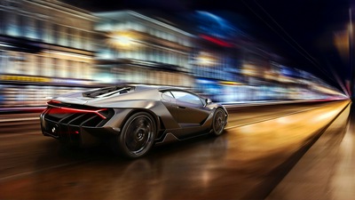 Цифровое искусство Lamborghini Centenario