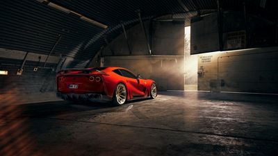 2019 Novitec Ferrari 812 Сверхбыстрый N Largo сзади