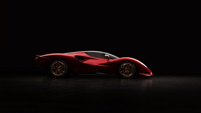 2019 De Tomaso P72 Вид сбоку