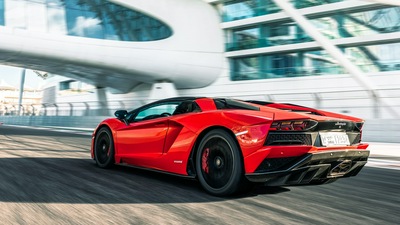 2019 Lamborghini Aventador S Roadster 5k