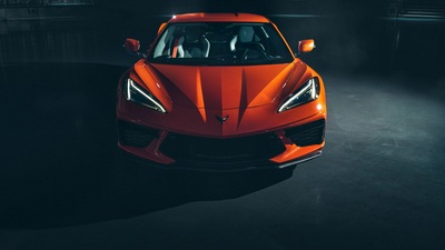 2020 Chevrolet Corvette Stingray C8 8k спереди