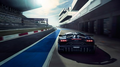 Lamborghini Aventardor SVJ 4k Новый