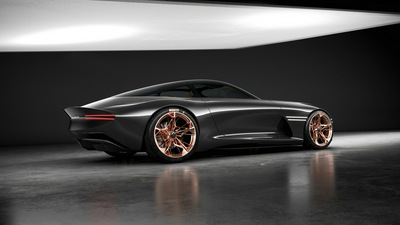 Genesis Essentia Concept 4k сзади