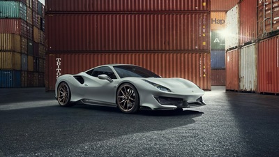 Novitec Ferrari 488 Pista 2019 Вид сбоку