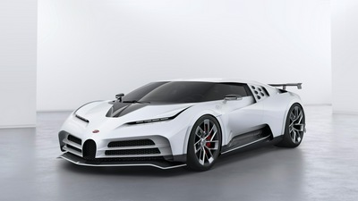 Передняя часть Bugatti Centodieci 2020 года выпуска