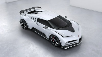 Bugatti Centodieci 2020 Вид сверху