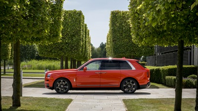 Rolls Royce Cullinan Fux Оранжевый 2019 5k