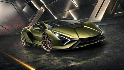 Lamborghini Sian 2019 Вид спереди