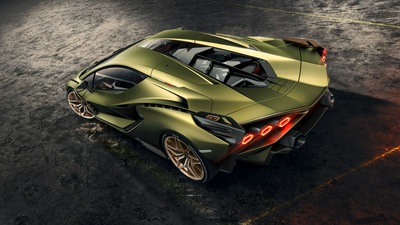 2019 Lamborghini Sian Сзади