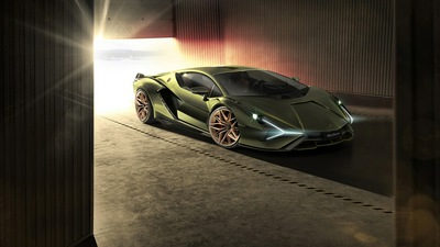 8k Lamborghini Sian 2019