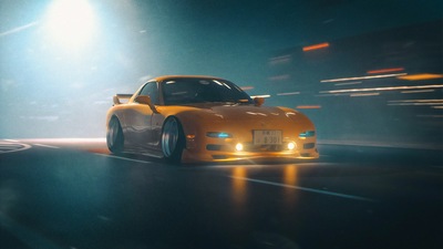 Mazda Rx7 Модифицированный 4k