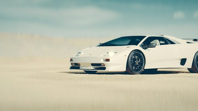 Передняя часть Lamborghini Diablo