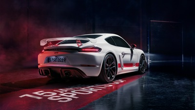 Porsche 718 Cayman GT4 Sports Cup Edition 2019 4k