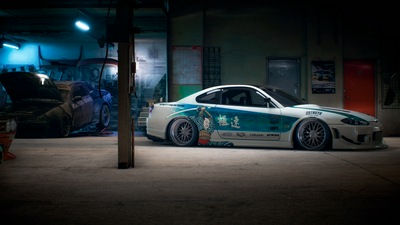 Nissan Silvia S15 Samurai 4k