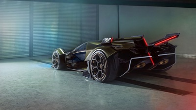 2019 Lamborghini Lambo V12 Vision Gran Turismo сзади