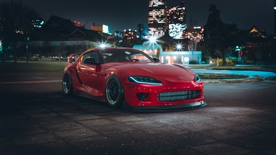 Toyota Supra 2020 Тюнингованный 4k